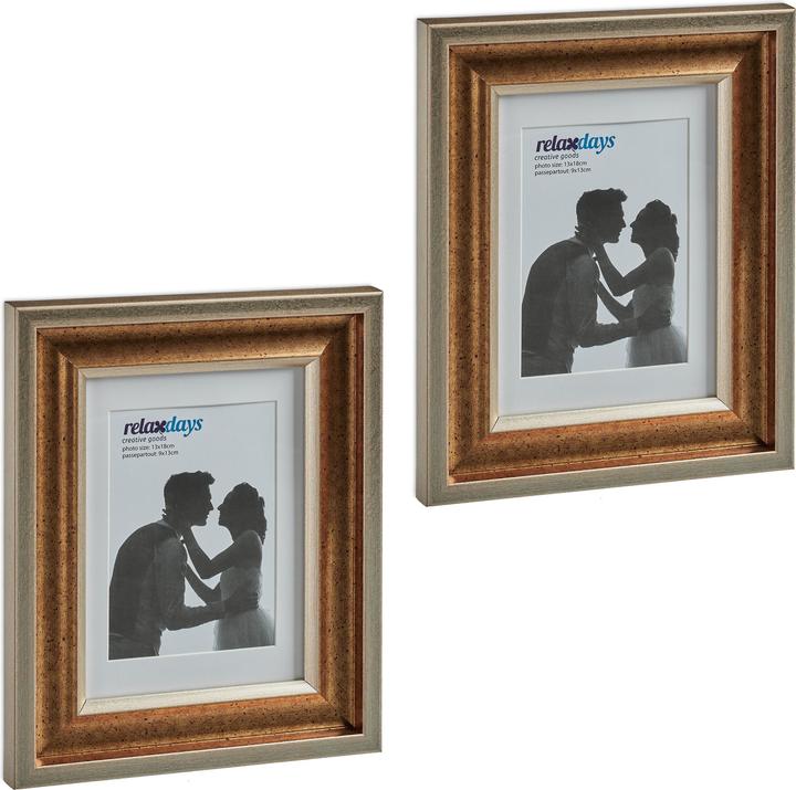 Actual product image Relaxdays 2x picture frame (13 x 18 cm)