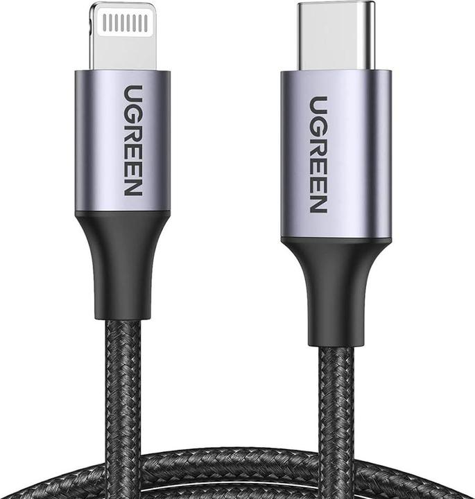 Immagine prodotto Ugreen Cavo da fulmine a USB-C 2.0 (1 m, USB 2.0)