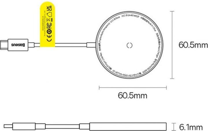 Immagine prodotto Baseus Simple Mini3 (15 W)