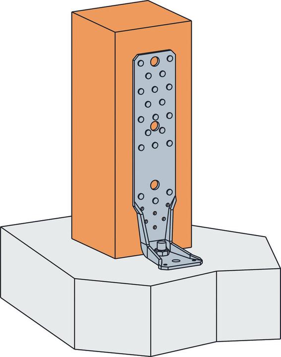 Actual product image Simpson Sst Angle connector SIMPSON AKR (Angle connector, 1 pcs.)