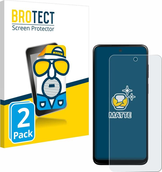 Productafbeelding BROTECT Beschermer Anti-verblinding (2 Stuk, Motorola Moto G53)