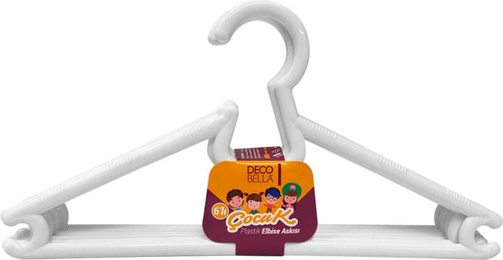Actual product image DecoBella Kleiderbügel für Baby & Kinder (6 x)