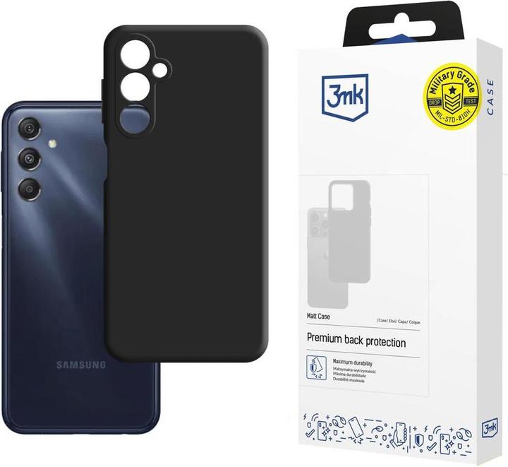 Image du produit 3MK Matt Case Sam M34 5G M346 czarny/black (Samsung Galaxy A34 5G)