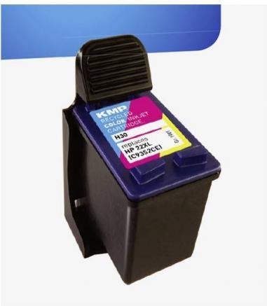 Produktbild KMP Tinte ersetzt HP22XL (C9352CE) (M, Y, C)