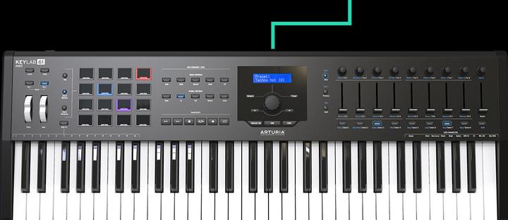 Produktbild Arturia KeyLab 61 MKII (Keyboard)