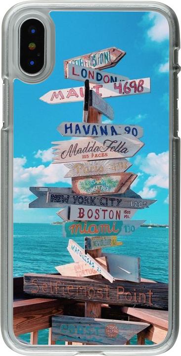 Immagine prodotto PhoneLook Copertina trasparente Cool Cities Indicazioni (Apple iPhone XS, Apple iPhone X)