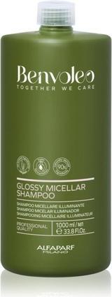 Produktbild Alfaparf Alfa Benvoleo Glossy Micellar Shampoo 1L (1000 ml, Flüssiges Shampoo)