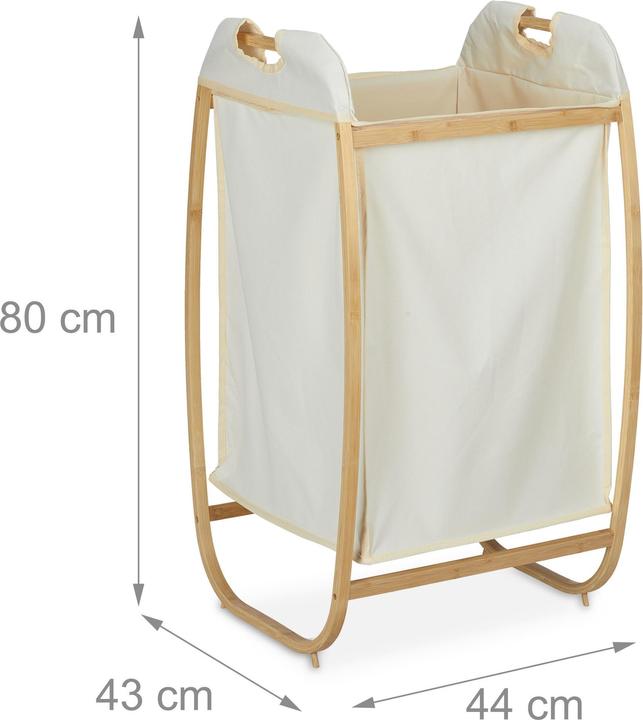 Immagine prodotto Relaxdays Cesto della biancheria (70 l)