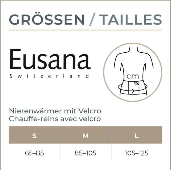 Produktbild Eusana Nierenwaerer it Velcroverschluss ivoire (M)