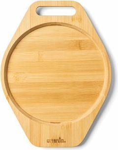 Actual product image Omnia Bamboo trivet for oven (1 x, Pan coaster)