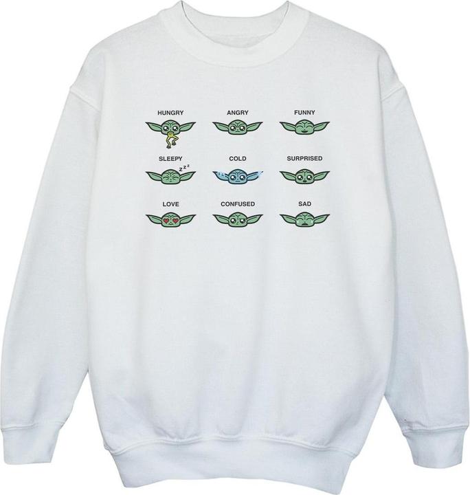 Star Wars Mandalorian Grogu Mood Sweatshirt Mädchen