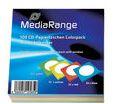 Image du produit MediaRange CD/DVD Papierhüllen farbig mit Sichtfenster