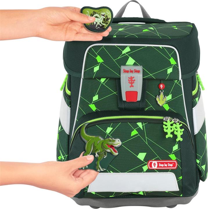 Produktbild Step by Step Ranzen-Set SPACE Shine "Dino Night", 5-teilig (20 l)