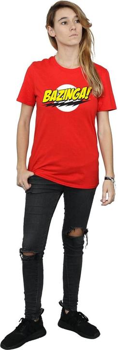 Actual product image Dam Womens/Ladies Bazinga Boyfriend T-Shirt (3XL)
