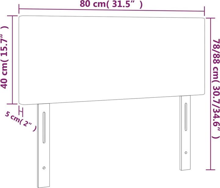 Produktbild VidaXL Ruben (100 x 5 x 128 cm)