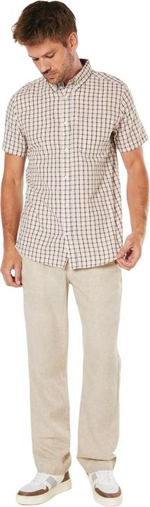 Actual product image Universal Textiles Mens Sail Checked Short-Sleeved Shirt (L)