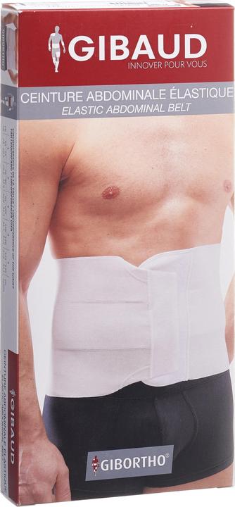 Actual product image Gibaud Bauchgurt elastisch Gr5 121-135cm weiss (128)