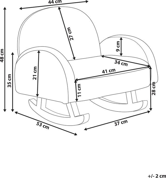 Actual product image Beliani Ombo (Child armchair)