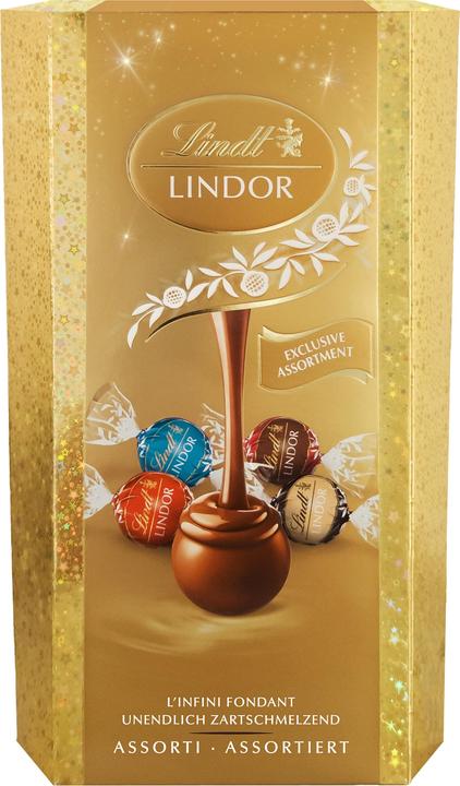 Produktbild Lindt Lindor Assortiert Exklusives Geschenk Weihnachten (625 g)