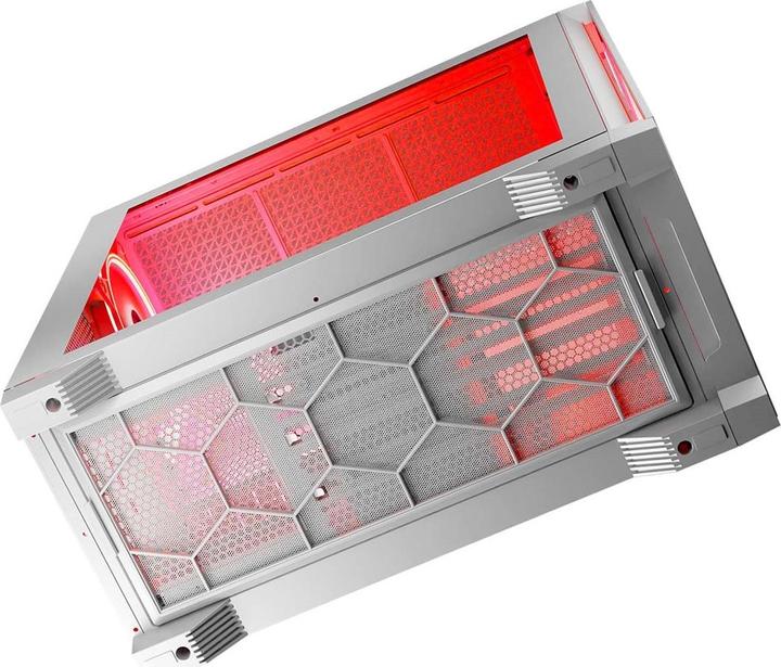 Actual product image Modecom Volcano Expanse T Apex ARGB biała (mATX, Mini-ITX)