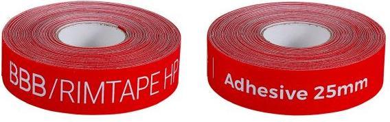 Image du produit BBB Rimtape Hp Adhésif 25mmx45m Rouge (25 mm)