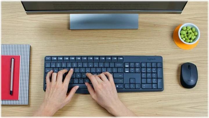 Actual product image Logitech Set MK235 (Eng. Int., Wireless)