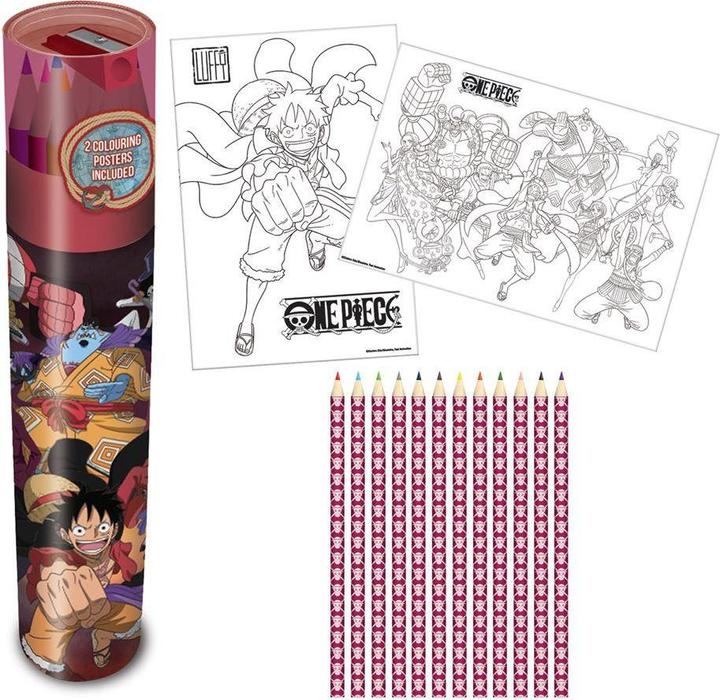 Image du produit One Piece - Tube à crayons (12 x)