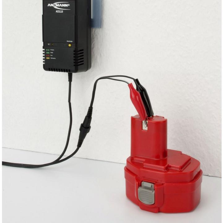 Immagine prodotto AccuCell Caricabatterie ACS 110 NiCd, NiMH per batterie da 1,2 Volt a 12 Volt