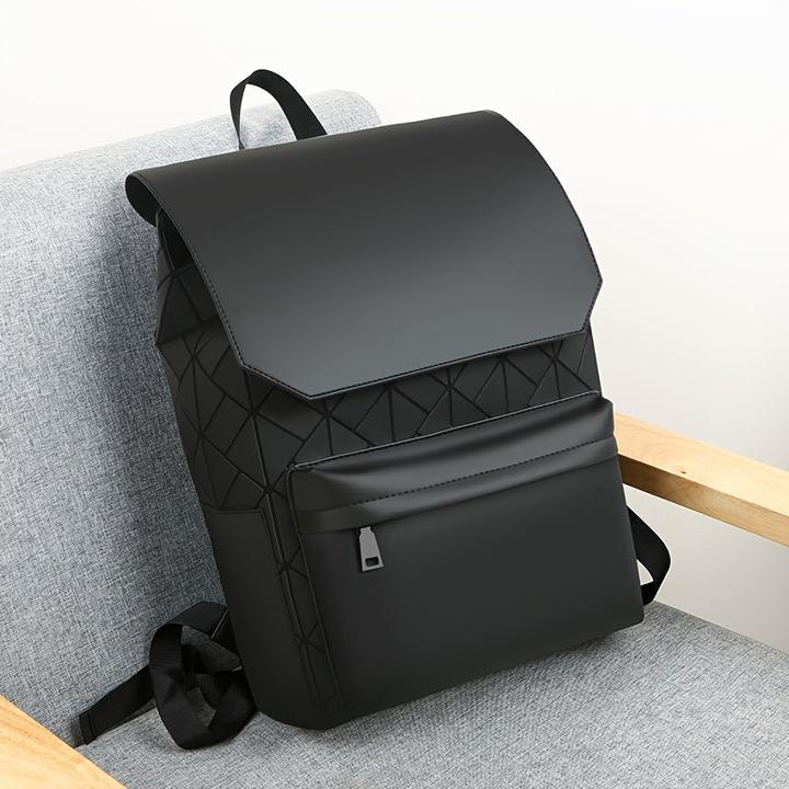 Produktbild Only-Bags.Store Herren Oxford Rhombus Rucksack, Reise Arbeit Pendler Computer Tasche, grosse Kapazität Rucksack