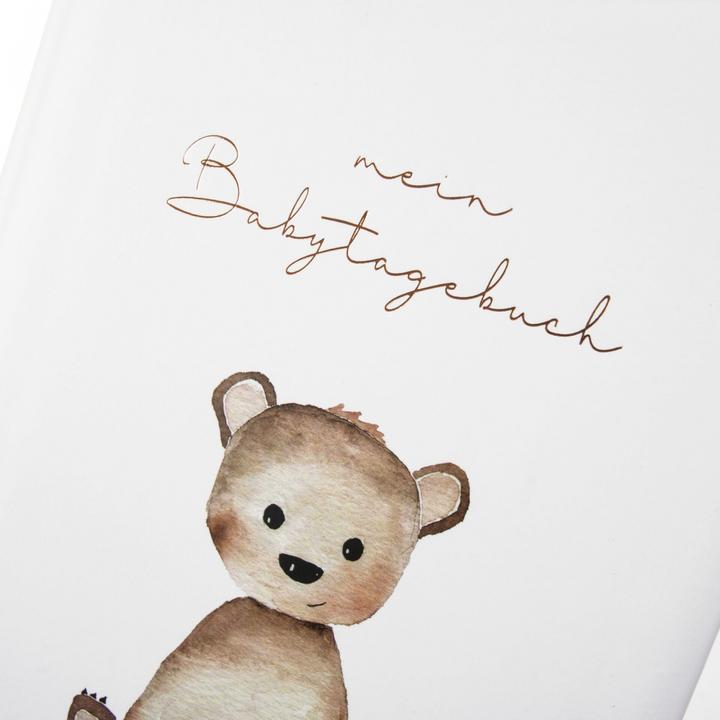 Produktbild Goldbuch Babytagebuch Teddybär (21 x 28 cm)