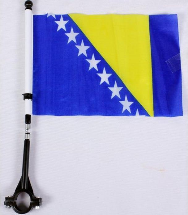 Produktbild FT Fahne für Fahrrad Bosnien Herzegowina