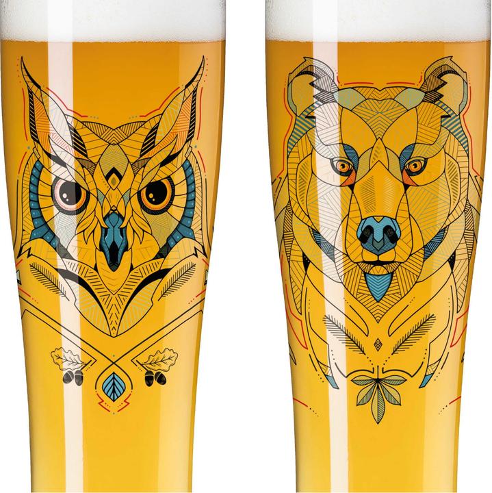 Actual product image Ritzenhoff 2-er-Set Weizenbierglas Brauchzeit (0.65 l, 2 x)