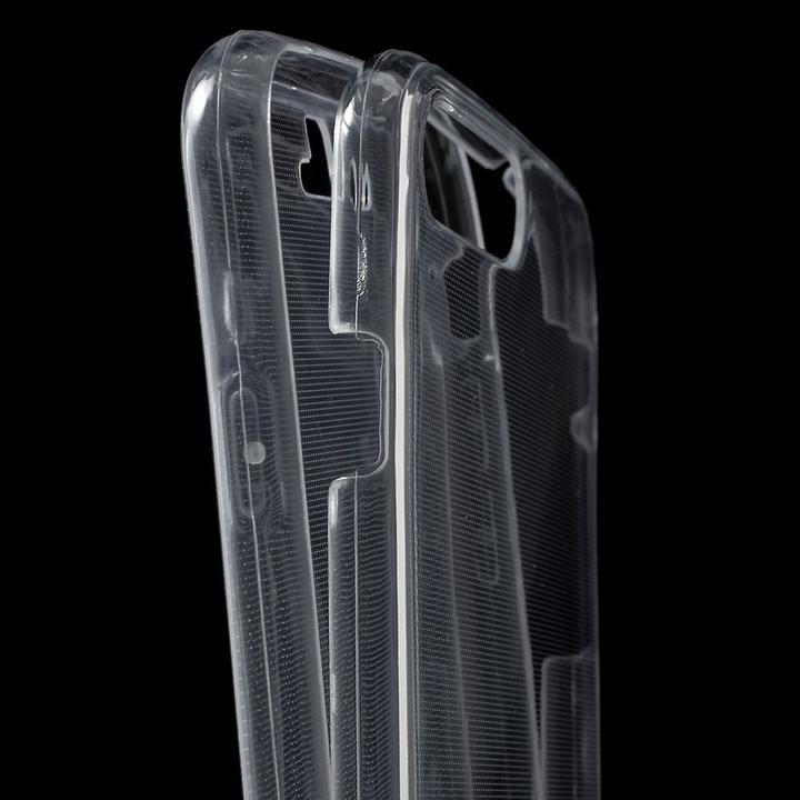 Produktbild König Design Apple iPhone 8 Plus Full Body 360 Silikon Schutzhülle Handyhülle Case Hülle Klar (Apple iPhone 8 Plus)