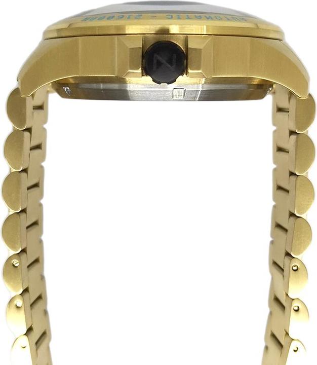 Produktbild Nubeo NB-6082-SI-33 Herrenuhr Quasar Automatik Limited 48mm 20ATM
