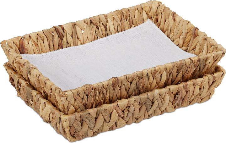 Actual product image Relaxdays 2x fruit bowl (34 x 24 x 7 cm)