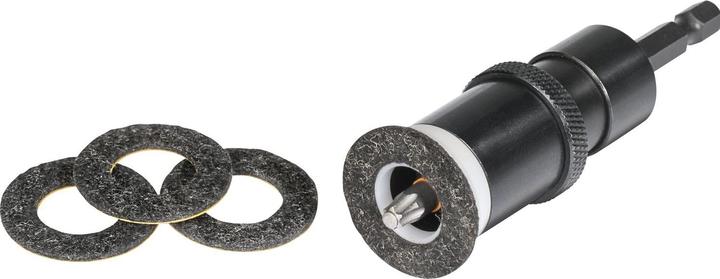 Image du produit Spax Drive Stop Butée de profondeur Support 1/4" avec embout T25 et Rondelles feutre (Six pans creux TX M25)