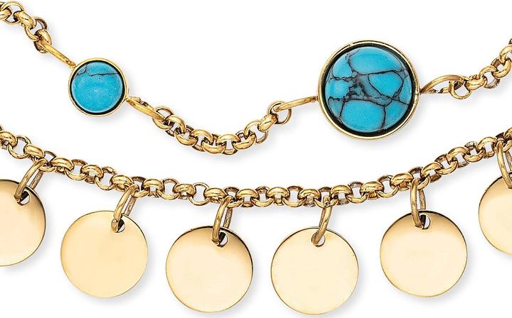 Produktbild Engelsrufer Armband Lebensbaum Gold (17 cm, Edelstahl)