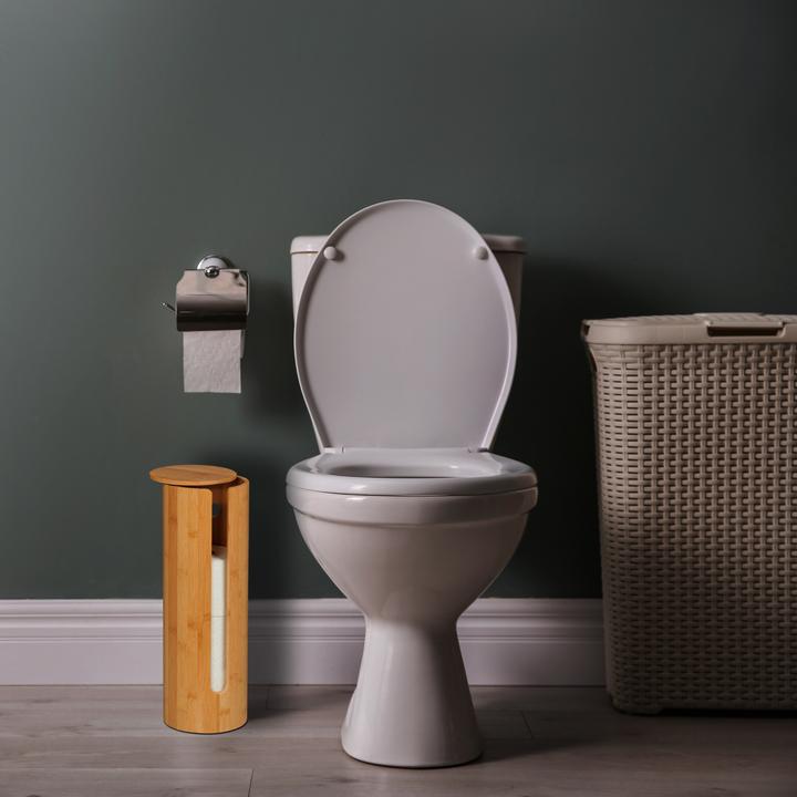 Actual product image Relaxdays Toilet paper holder