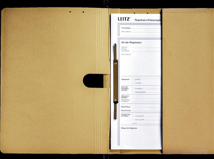 Produktbild Leitz ALPHA Hängehefter, A4, kaufmännische Heftung, natron (A4, 1 x)