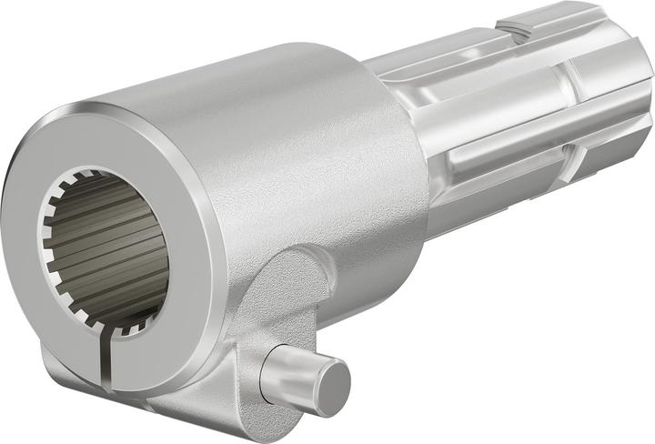 Actual product image Wiltec Adaptor Sleeve for PTO Shaft 175 mm w/ 1 3/8" 21N Spline Housing and 1 3/4" 6T Output Shaf (Tractor accessories)