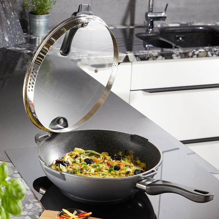Actual product image Stoneline Wok 32cm (32 cm, Wok, Aluminium)