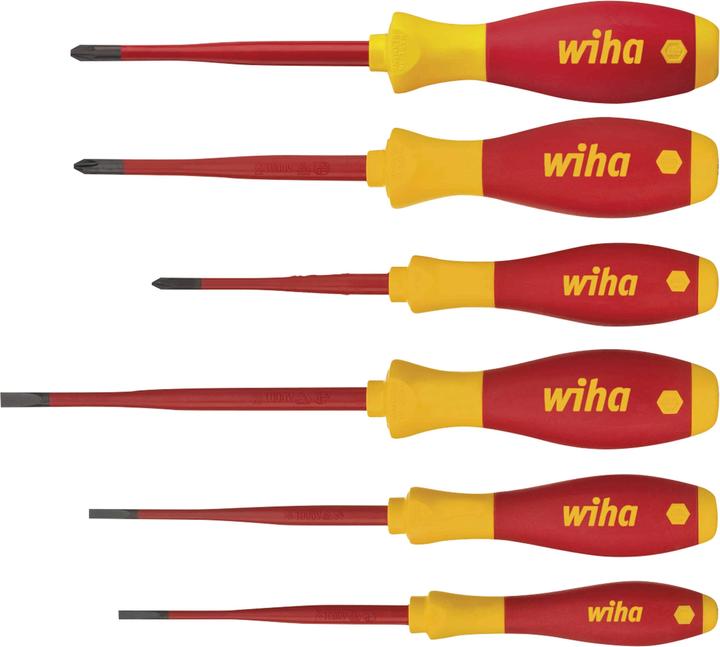 Actual product image Wiha SoftFinish electric slimFix (Port, Pozidriv cross recess (PZ), Phillipps cross recess (PH))