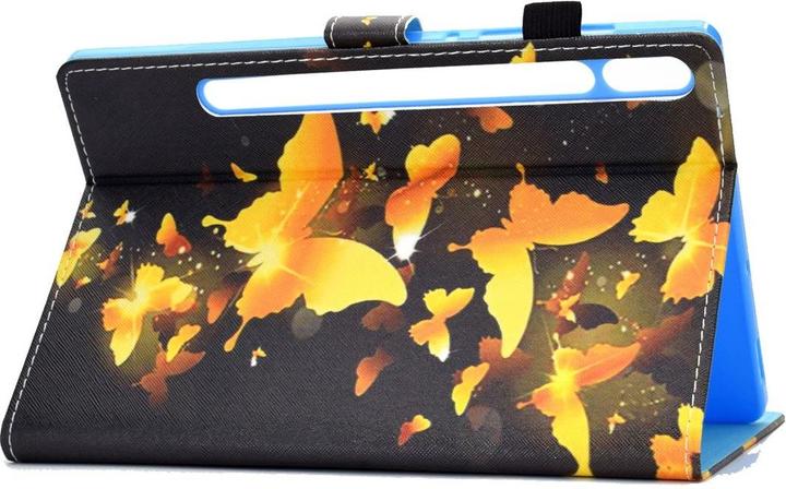 Produktbild König Design Schutz Tablet Hülle für Samsung Galaxy Tab S8 Case Cover Tasche Bumper Wallet (Galaxy Tab S8)