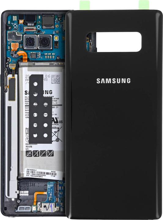 Actual product image Samsung Galaxy Note 8 battery cover