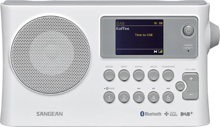 Sangean Electronics Sangean-BTR-160 - Portable DAB radio (FM, DAB+, Bluetooth)