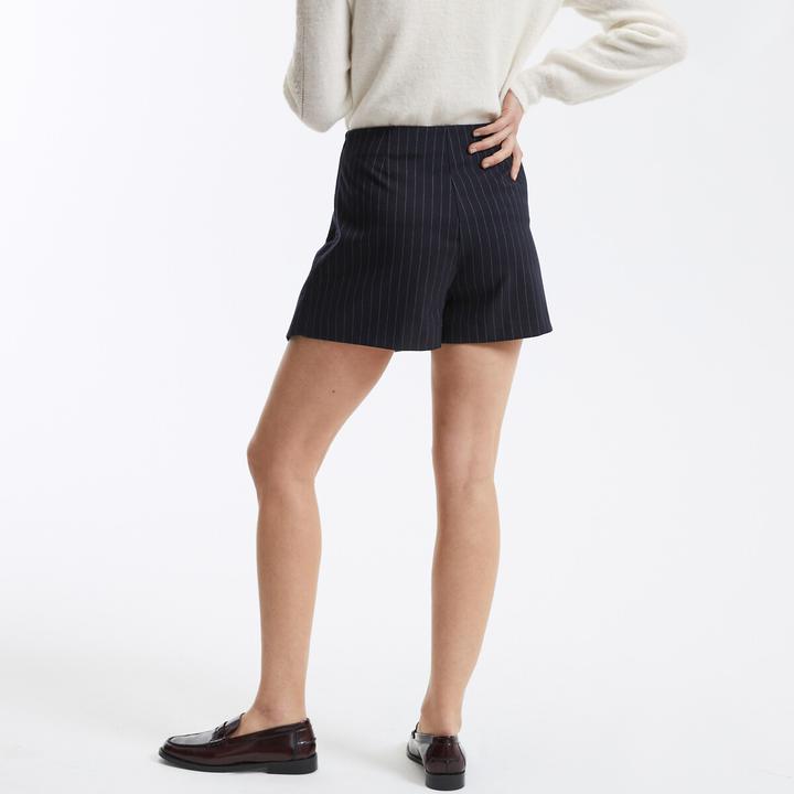 Produktbild La Redoute Collections Skort mit Nadelstreifen (48)
