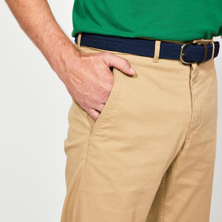 Produktbild Inesis Herren Golf Hose Baumwolle - MW500 beige (34)