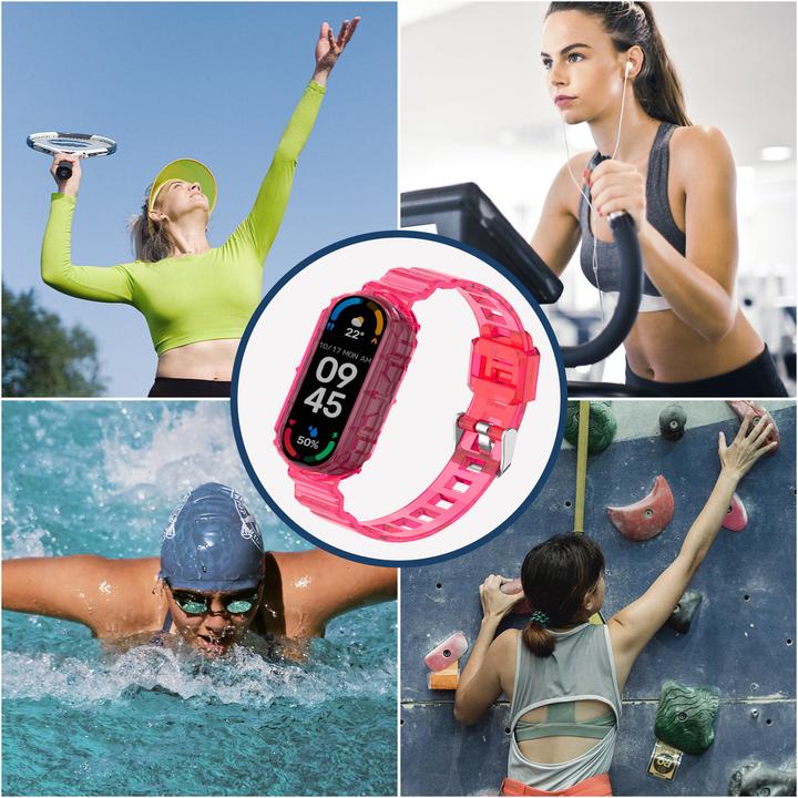 Actual product image Avizar Xiaomi Mi Band 6/5 Sport Bracelet (Silicone)