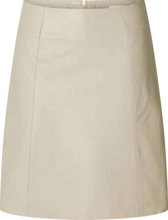 Actual product image Selected Femme Mini leather skirt (38)