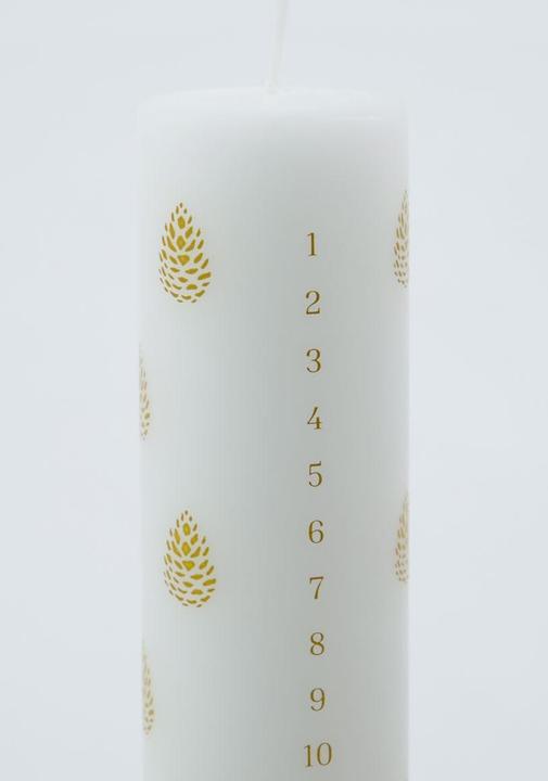 Actual product image House Doctor Calendar candle, HDEvery, white